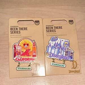 Disneyland Starbucks Pins